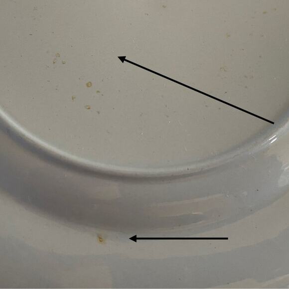 Vintage Spode Fitzhugh Pattern Red, White Salad Plates, 8", Set of 7 - Picture 7 of 9